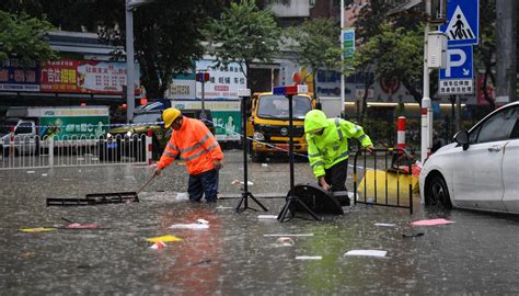 東莞水災|強降雨致珠三角多地發生淹水 廣東全省提前轉移8萬多。